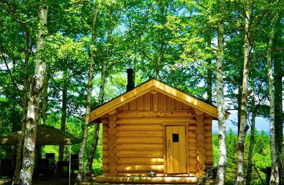 SAUNA TEN "Birch and cloud forest"